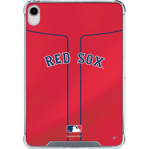 MLB Boston Red Sox Alternate/Away Jersey iPad 11th Gen (2025) Clear Case