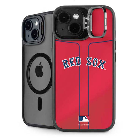 MLB Boston Red Sox Alternate/Away Jersey iPhone 15 Kickstand Case