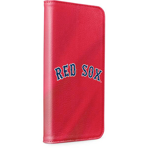 MLB Boston Red Sox Alternate/Away Jersey iPhone 15 Pro Folio Case