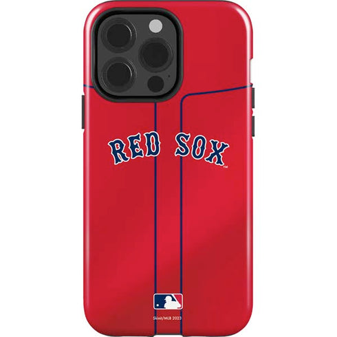 MLB Boston Red Sox Alternate/Away Jersey iPhone 15 Pro Impact Case