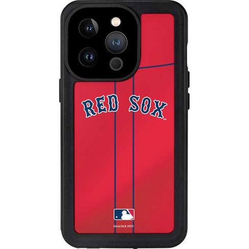 MLB Boston Red Sox Alternate/Away Jersey iPhone 15 Pro Waterproof Case