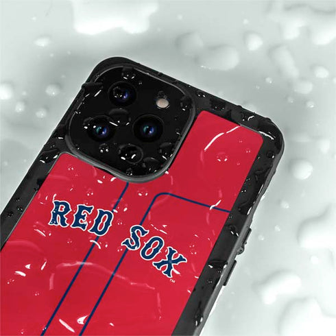 MLB Boston Red Sox Alternate/Away Jersey iPhone 15 Pro Waterproof Case