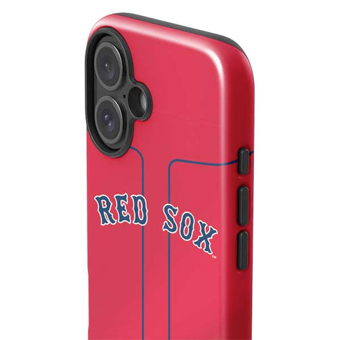 MLB Boston Red Sox Alternate/Away Jersey iPhone 16 Plus Impact Case
