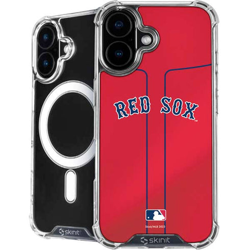 MLB Boston Red Sox Alternate/Away Jersey iPhone 16 Plus MagSafe Case