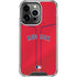 MLB Boston Red Sox Alternate/Away Jersey iPhone 16 Pro Clear Case