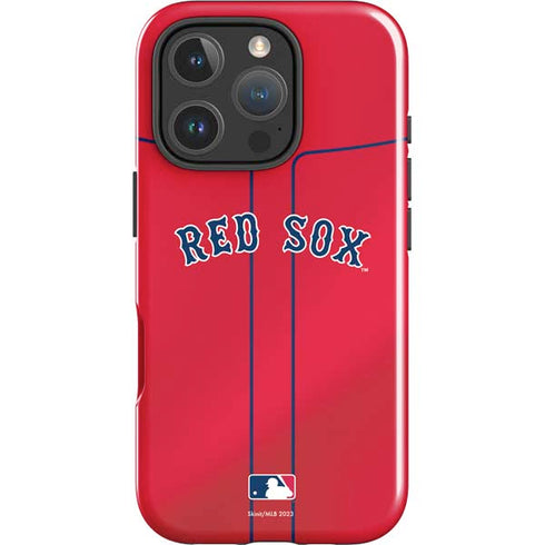 MLB Boston Red Sox Alternate/Away Jersey iPhone 16 Pro Impact Case