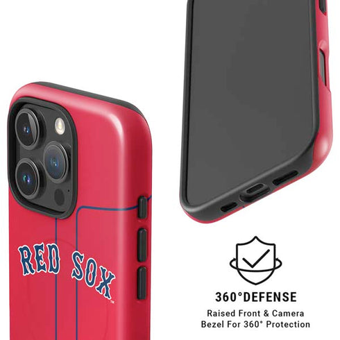 MLB Boston Red Sox Alternate/Away Jersey iPhone 16 Pro Magsafe Impact Case