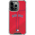 MLB Boston Red Sox Alternate/Away Jersey iPhone 16 Pro Max Clear Case