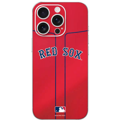 MLB Boston Red Sox Alternate/Away Jersey iPhone 16 Pro Skin