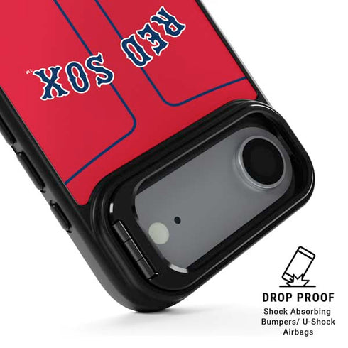 MLB Boston Red Sox Alternate/Away Jersey iPhone 17 Air Kickstand Case