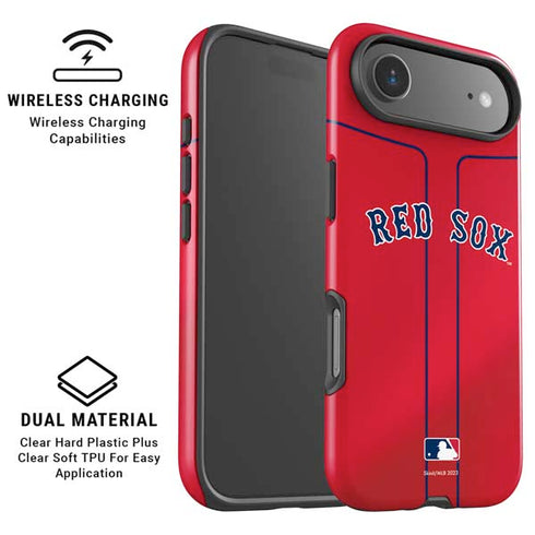 MLB Boston Red Sox Alternate/Away Jersey iPhone 17 Air Magsafe Impact Case