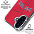 MLB Boston Red Sox Alternate/Away Jersey iPhone 17 Clear Case
