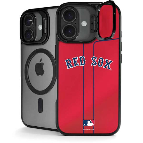 MLB Boston Red Sox Alternate/Away Jersey iPhone 17 Kickstand Case