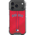 MLB Boston Red Sox Alternate/Away Jersey iPhone 17 Pro Clear Case