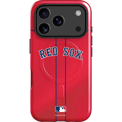 MLB Boston Red Sox Alternate/Away Jersey iPhone 17 Pro Magsafe Impact Case