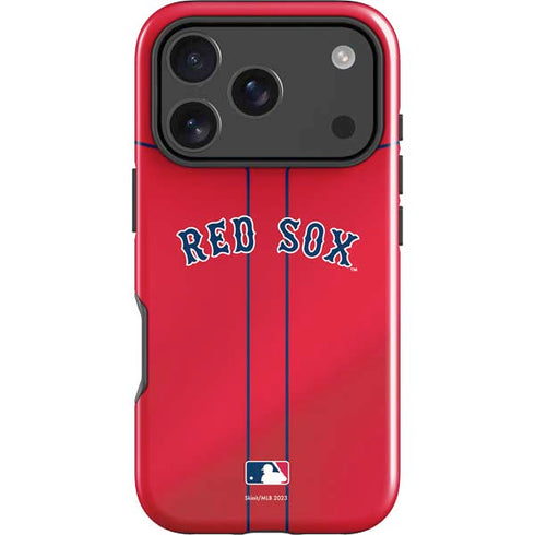 MLB Boston Red Sox Alternate/Away Jersey iPhone 17 Pro Max Impact Case