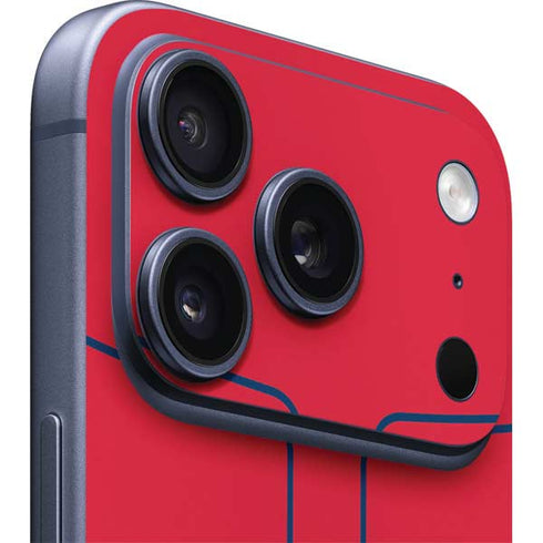 MLB Boston Red Sox Alternate/Away Jersey iPhone 17 Pro Skin