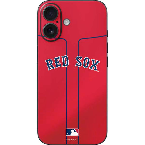 MLB Boston Red Sox Alternate/Away Jersey iPhone 17 Skin