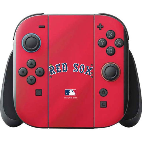 MLB Boston Red Sox Alternate/Away Jersey Nintendo Switch 2 (2025) with Joy-Con Skin