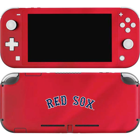 MLB Boston Red Sox Alternate/Away Jersey Nintendo Switch Lite Skin