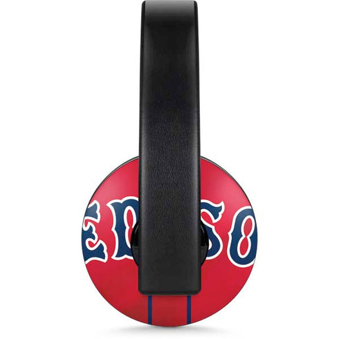MLB Boston Red Sox Alternate/Away Jersey PlayStation 4 Gold Wireless Headset Skin