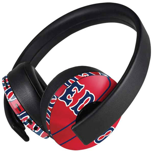 MLB Boston Red Sox Alternate/Away Jersey PlayStation 4 Gold Wireless Headset Skin