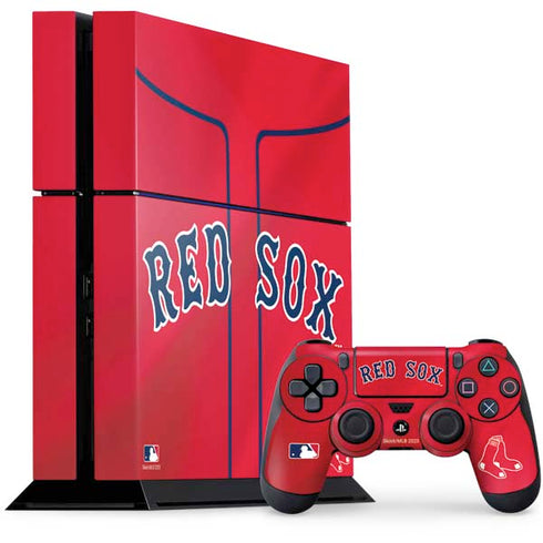 MLB Boston Red Sox Alternate/Away Jersey PlayStation PS4 Skins