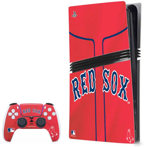 MLB Boston Red Sox Alternate/Away Jersey PS5 Pro Bundle Skin