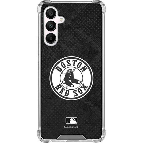 MLB Boston Red Sox Dark Wash Galaxy A16 5G Clear Case