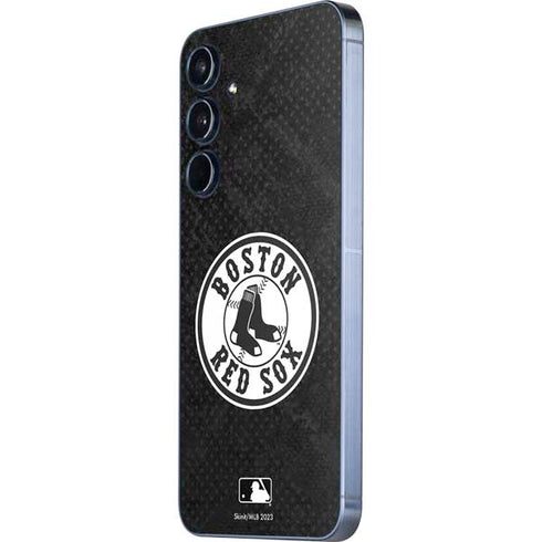 MLB Boston Red Sox Dark Wash Galaxy A36 5G Skin