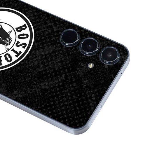 MLB Boston Red Sox Dark Wash Galaxy A36 5G Skin