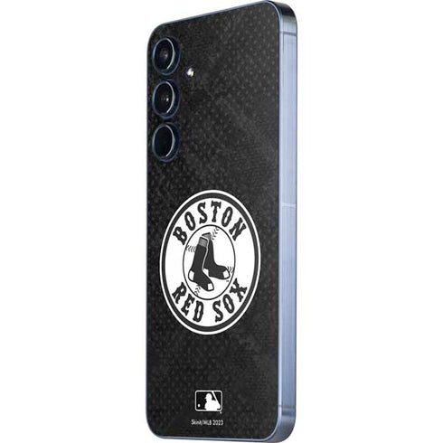 MLB Boston Red Sox Dark Wash Galaxy A55 5G Skin