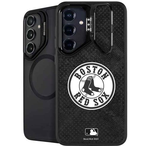 MLB Boston Red Sox Dark Wash Galaxy S24 FE Kickstand Case