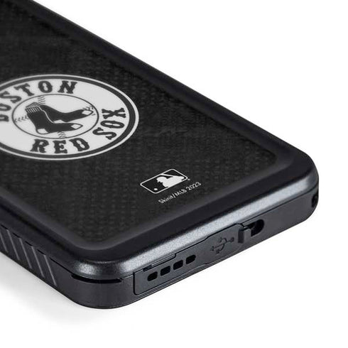 MLB Boston Red Sox Dark Wash Galaxy S24 Plus Waterproof Case