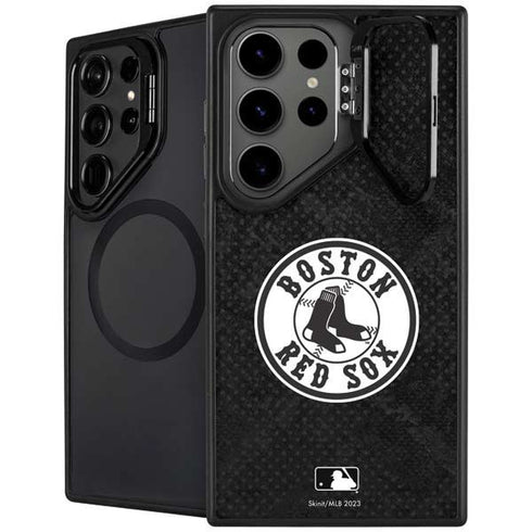 MLB Boston Red Sox Dark Wash Galaxy S25 Ultra Kickstand Case