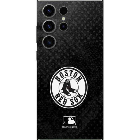 MLB Boston Red Sox Dark Wash Galaxy S24 Ultra Skin
