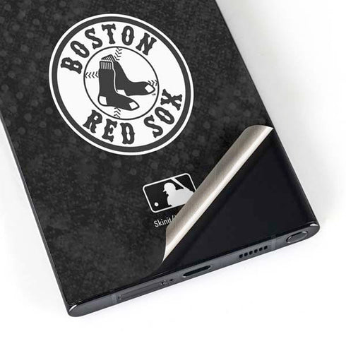 MLB Boston Red Sox Dark Wash Galaxy S24 Ultra Skin