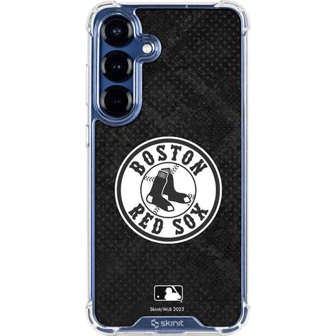 MLB Boston Red Sox Dark Wash Galaxy S25 Plus Clear Case