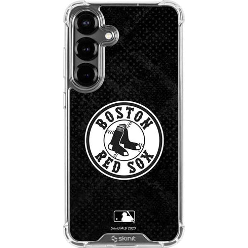 MLB Boston Red Sox Dark Wash Galaxy S26 Clear Case