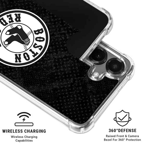 MLB Boston Red Sox Dark Wash Galaxy S26 Clear Case