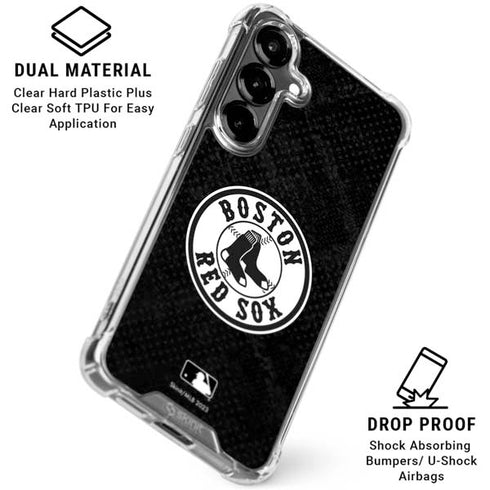 MLB Boston Red Sox Dark Wash Galaxy S26 Plus Clear Case