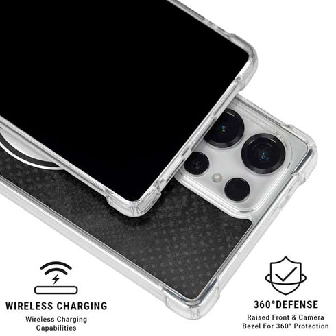 MLB Boston Red Sox Dark Wash Galaxy S26 Ultra Clear Case