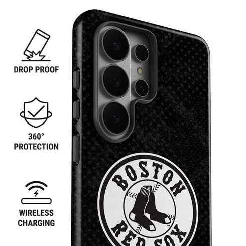 MLB Boston Red Sox Dark Wash Galaxy S26 Ultra Impact Case