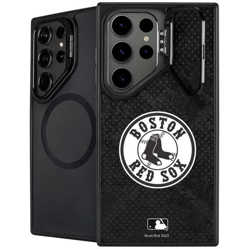 MLB Boston Red Sox Dark Wash Galaxy S26 Ultra Kickstand Case