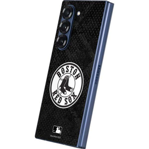 MLB Boston Red Sox Dark Wash Galaxy Z Fold6 Skin