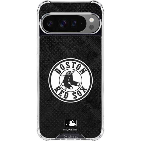 MLB Boston Red Sox Dark Wash Google Pixel 10 Pro XL Clear Case