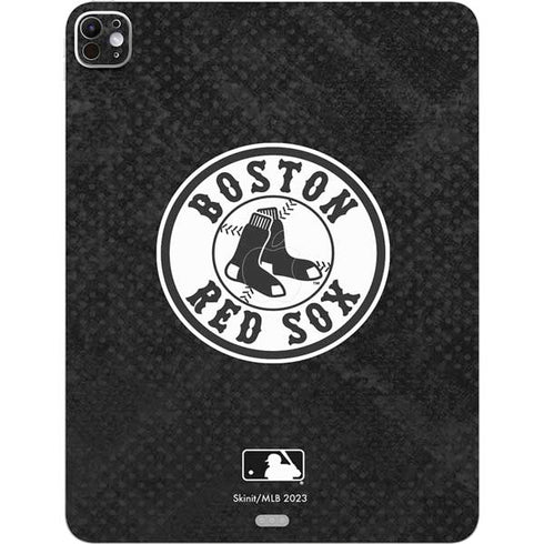 MLB Boston Red Sox Dark Wash iPad Pro 13in M4 (2024) Skin
