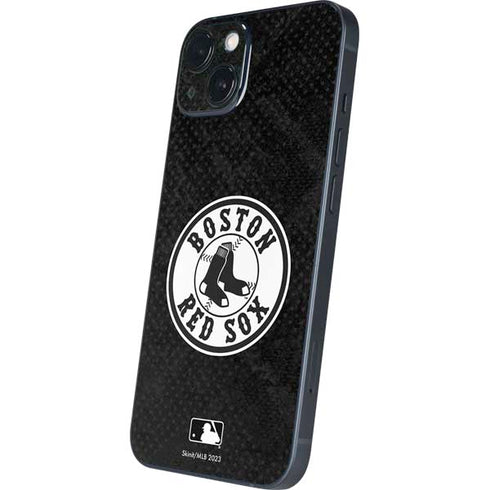 MLB Boston Red Sox Dark Wash iPhone Skins