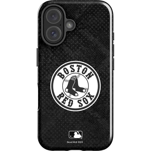 MLB Boston Red Sox Dark Wash iPhone 16 Plus Impact Case