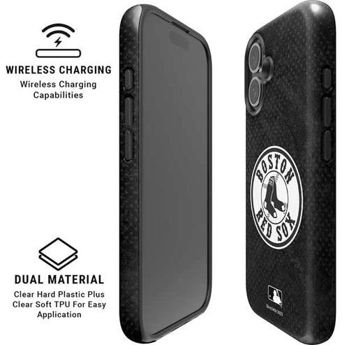 MLB Boston Red Sox Dark Wash iPhone 16 Plus Magsafe Impact Case